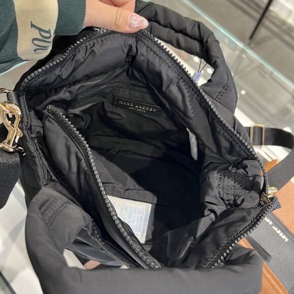 Marc Jacobs Quilted Nylon Mini Tote Black M0016681 - Picture 9 of 10